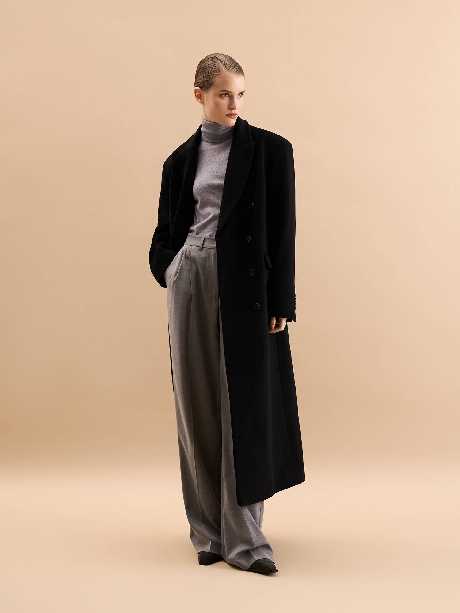 

Пальто Rich от Present & Simple, Черный