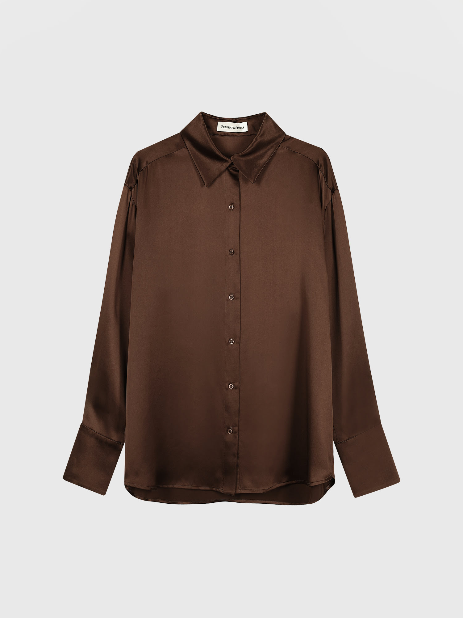 

Рубашка Bellini от Present & Simple, Шоколадный