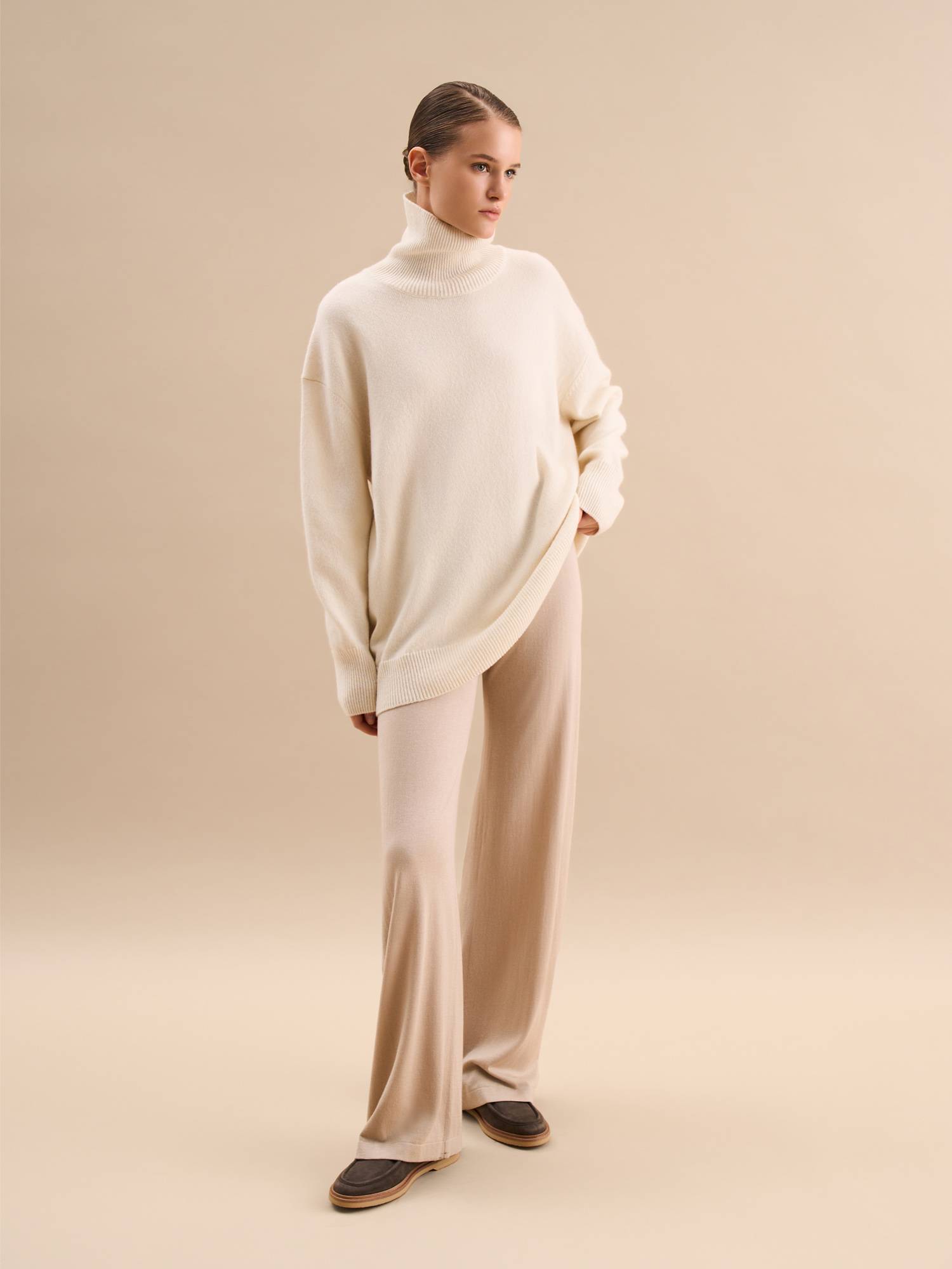 Свитер Cool Wool от Present & Simple, цвет молочный - фото 3