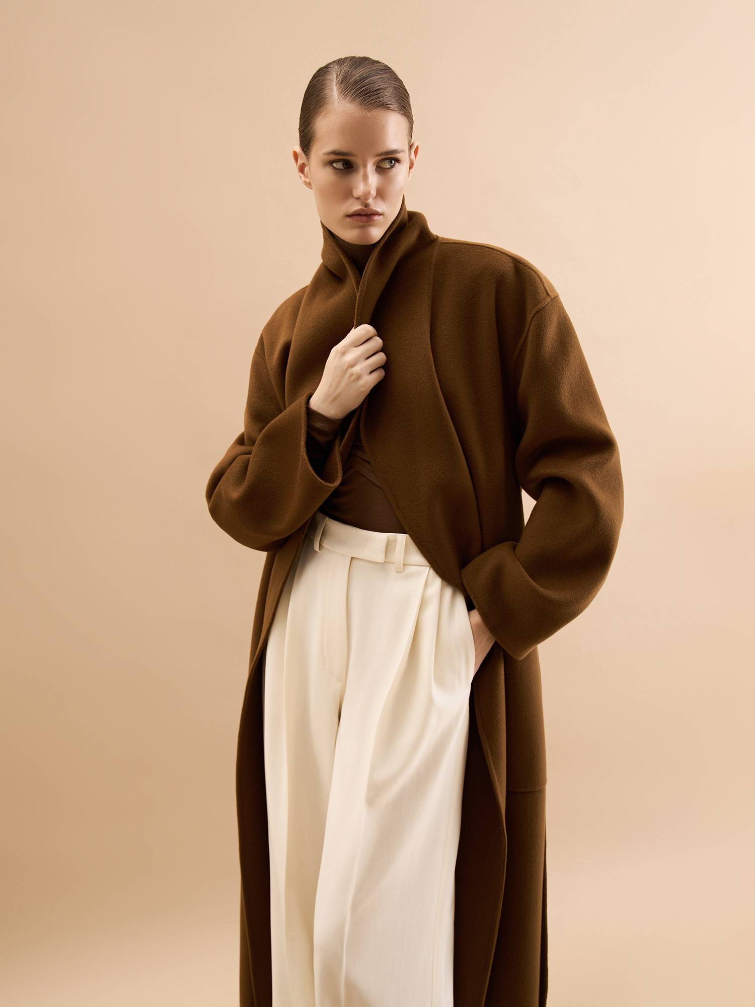 Пальто Medea от Present & Simple, цвет карамельный - фото 8