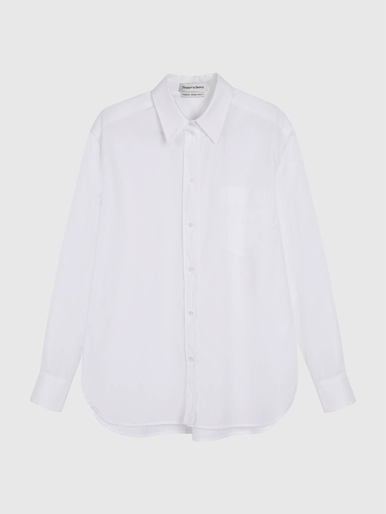 Рубашка Boy's от Present & Simple, цвет белый - фото 7