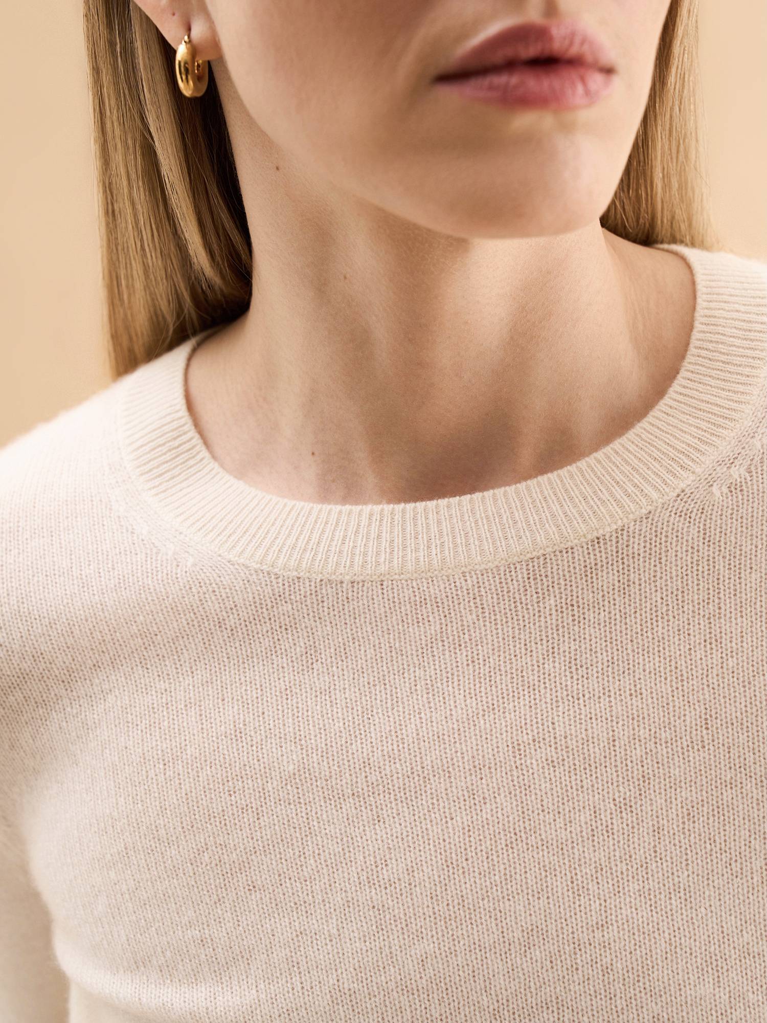 Джемпер Clear cashmere от Present & Simple, цвет молочный - фото 6