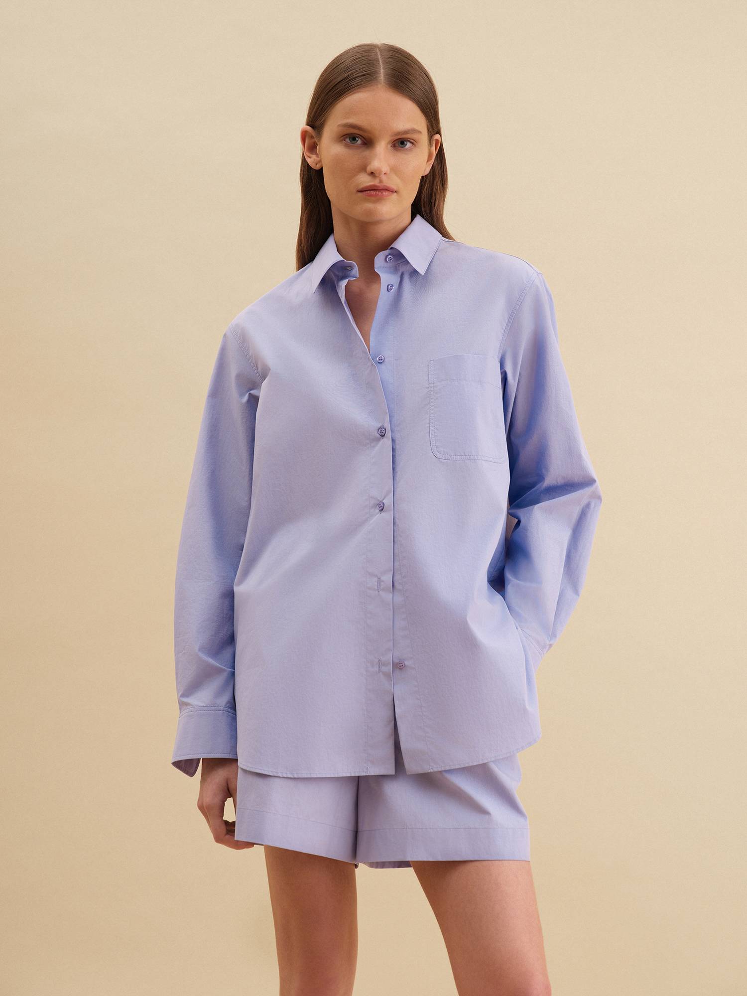 Рубашка Go-to от Present & Simple, цвет голубой