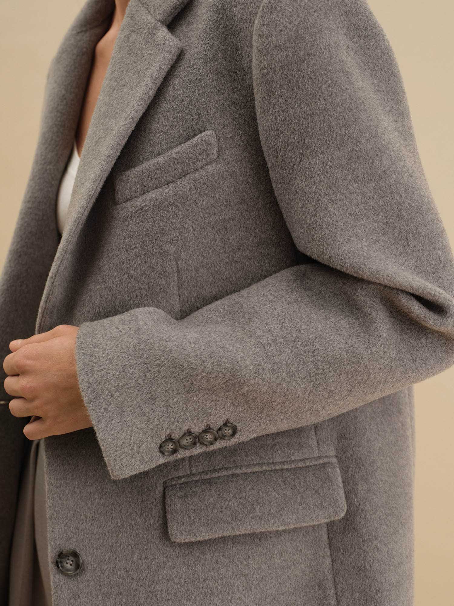 Пиджак Bossy от Present & Simple, цвет серый - фото 2