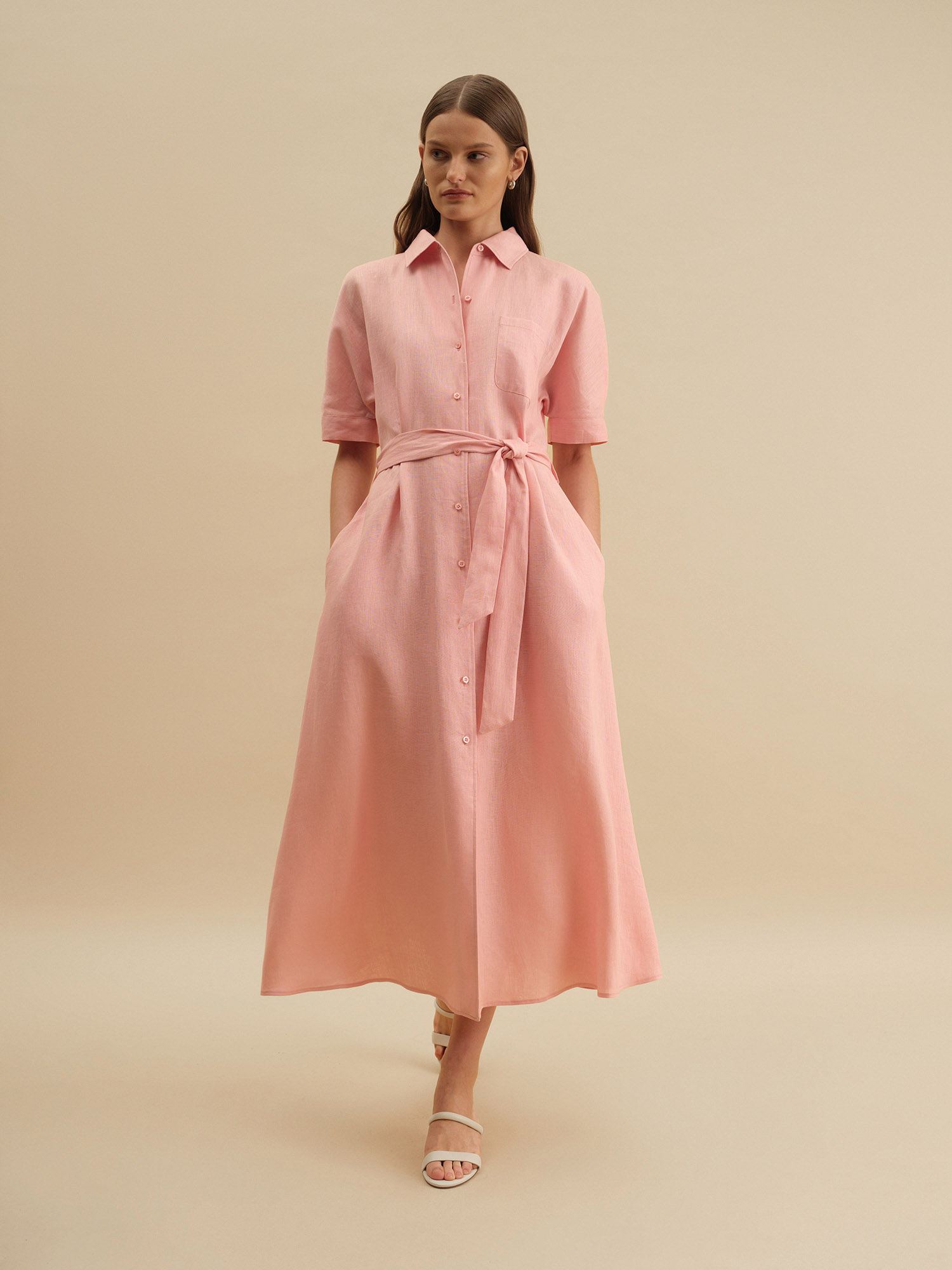Платье Vanessa от Present & Simple, цвет розовый - фото 4