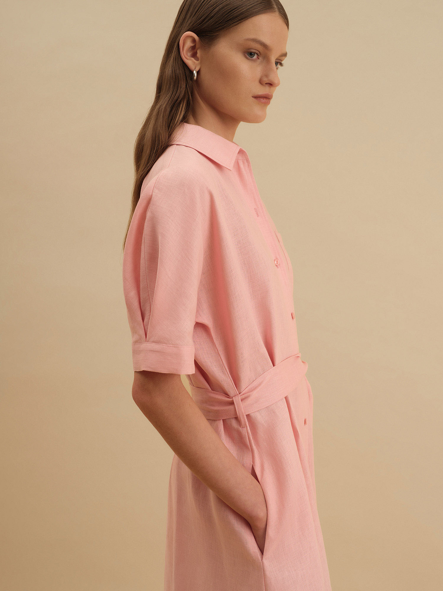 Платье Vanessa от Present & Simple, цвет розовый - фото 5