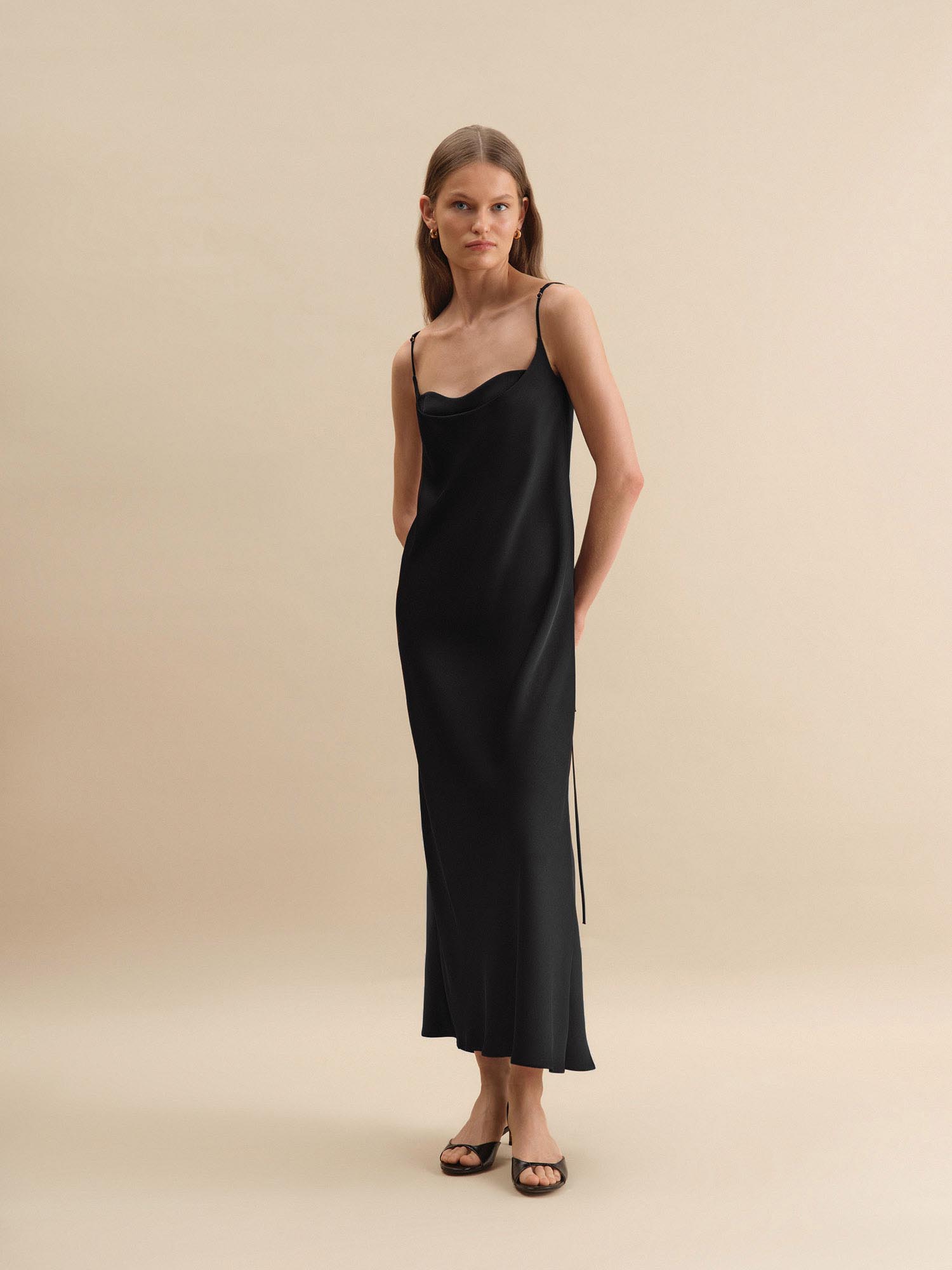 Платье-комбинация Catrine от Present & Simple, цвет черный - фото 1