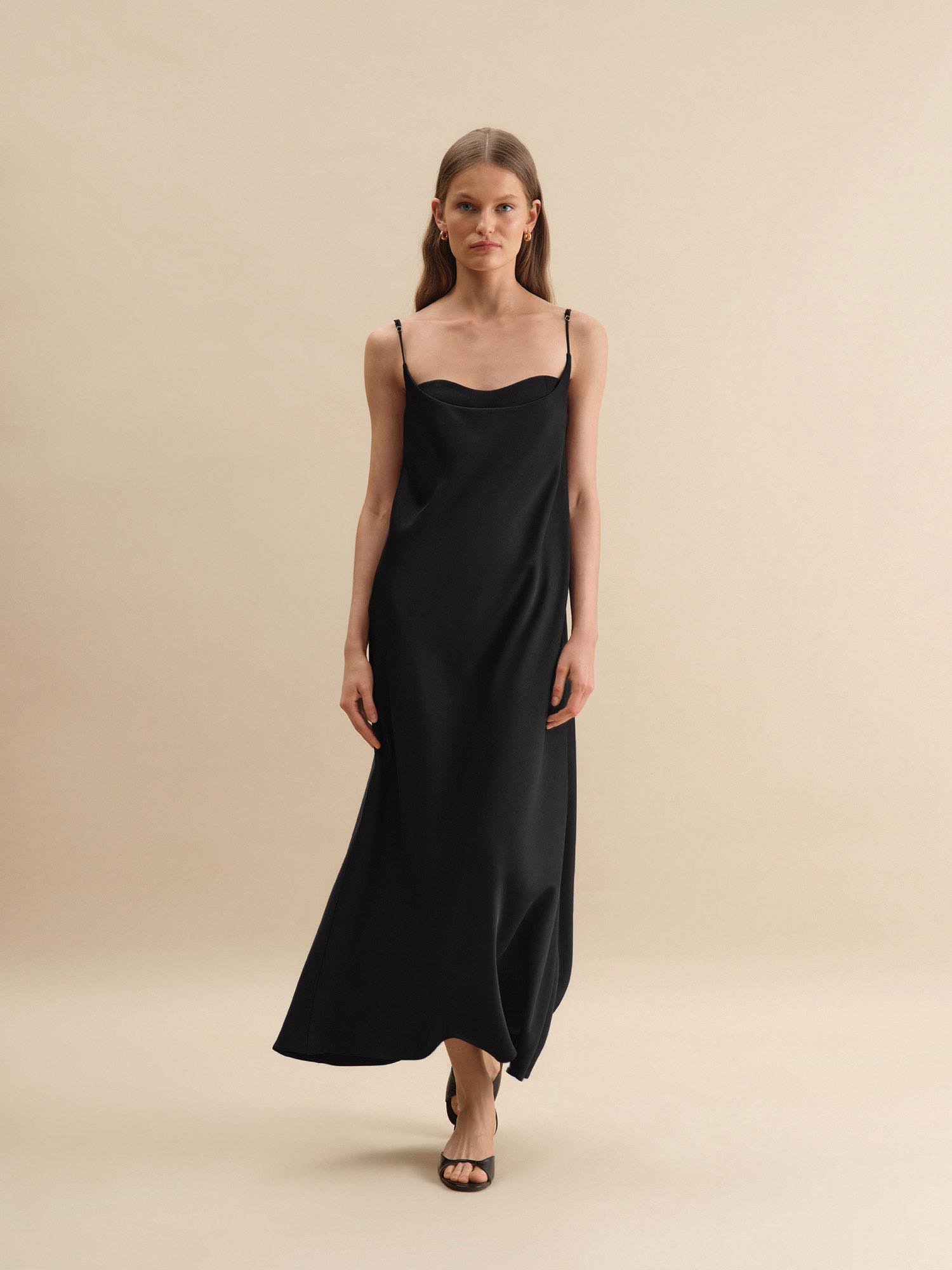 Платье-комбинация Catrine от Present & Simple, цвет черный - фото 3