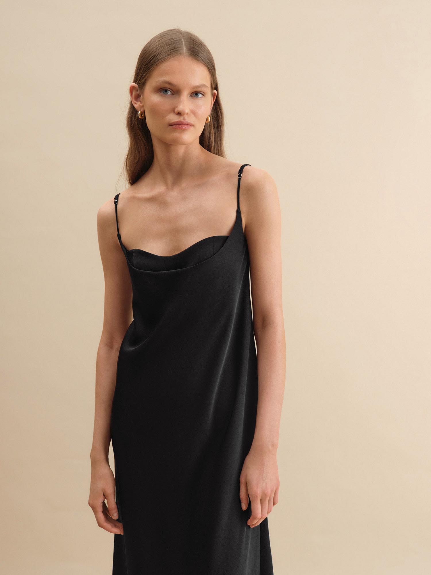 Платье-комбинация Catrine от Present & Simple, цвет черный - фото 4