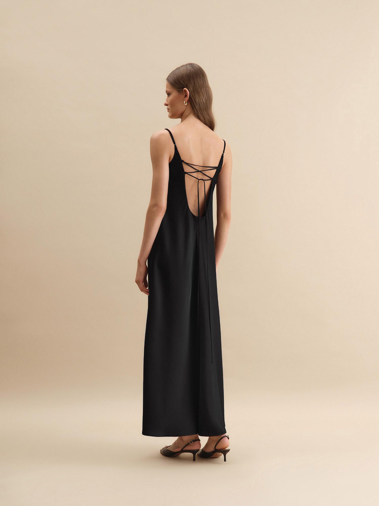 Платье-комбинация Catrine от Present & Simple, цвет черный - фото 5
