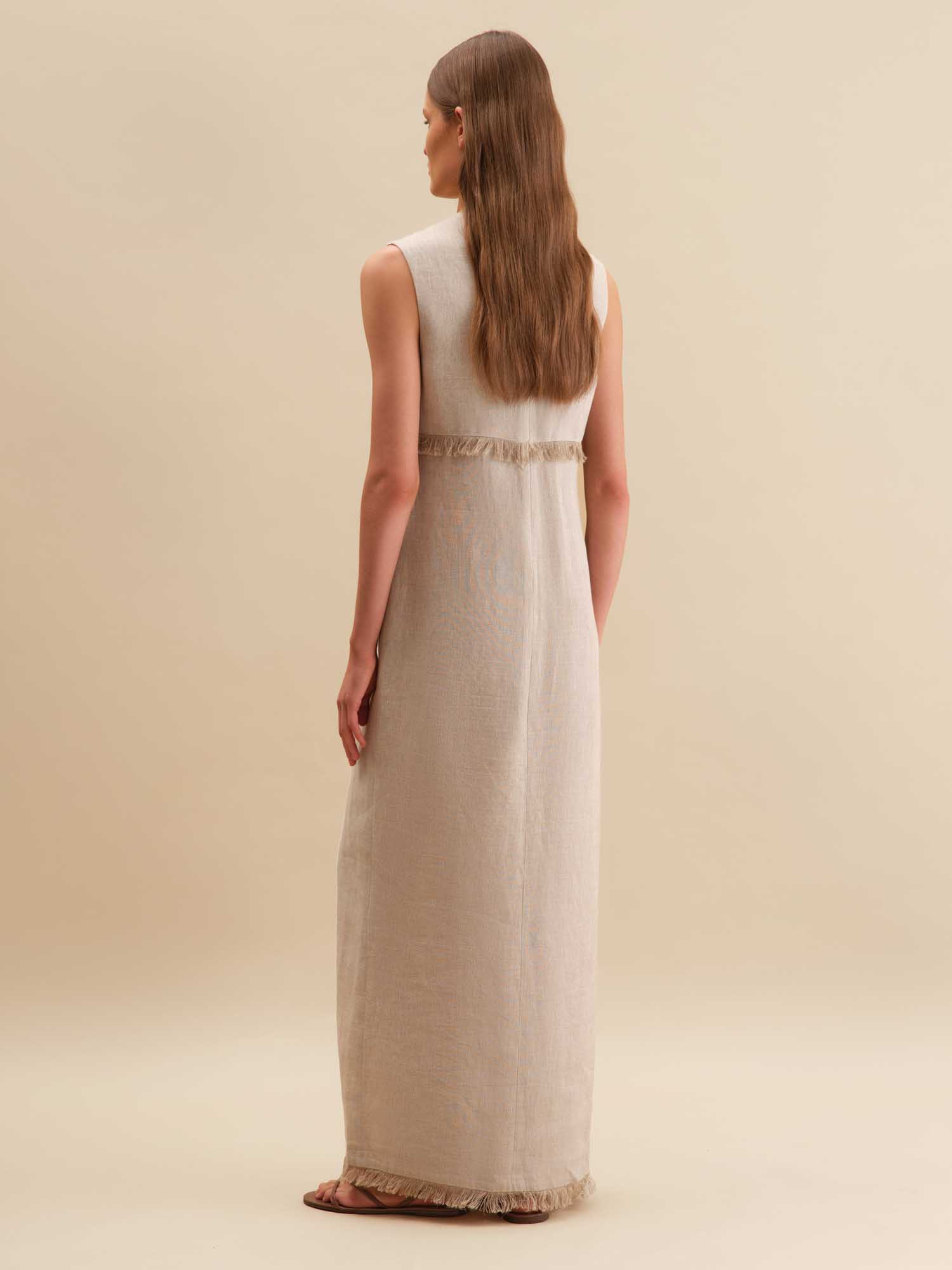 Платье-футляр Signora от Present & Simple, цвет бежевый - фото 5