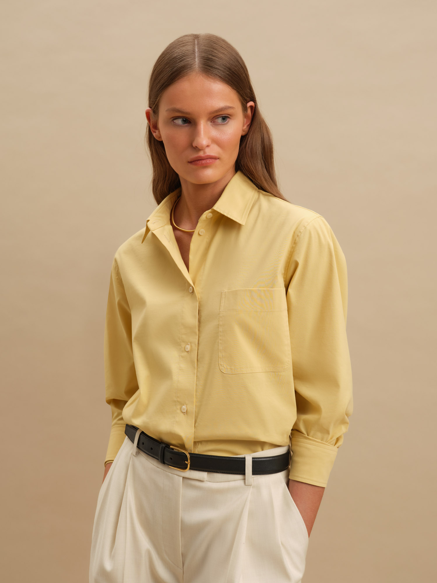 

Рубашка Go-to от Present & Simple, Желтый