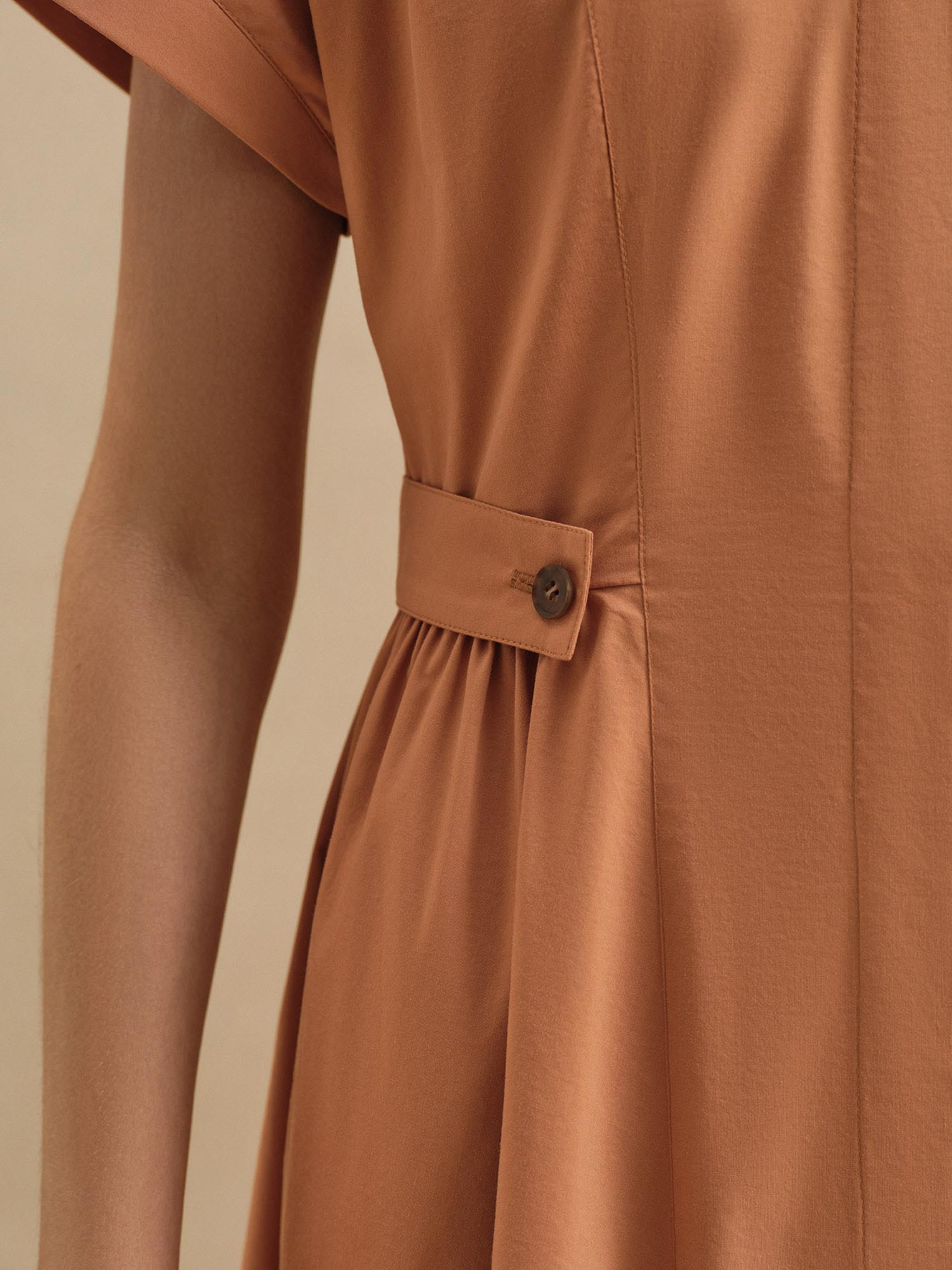 Платье Sandy от Present & Simple, цвет карамельный - фото 2