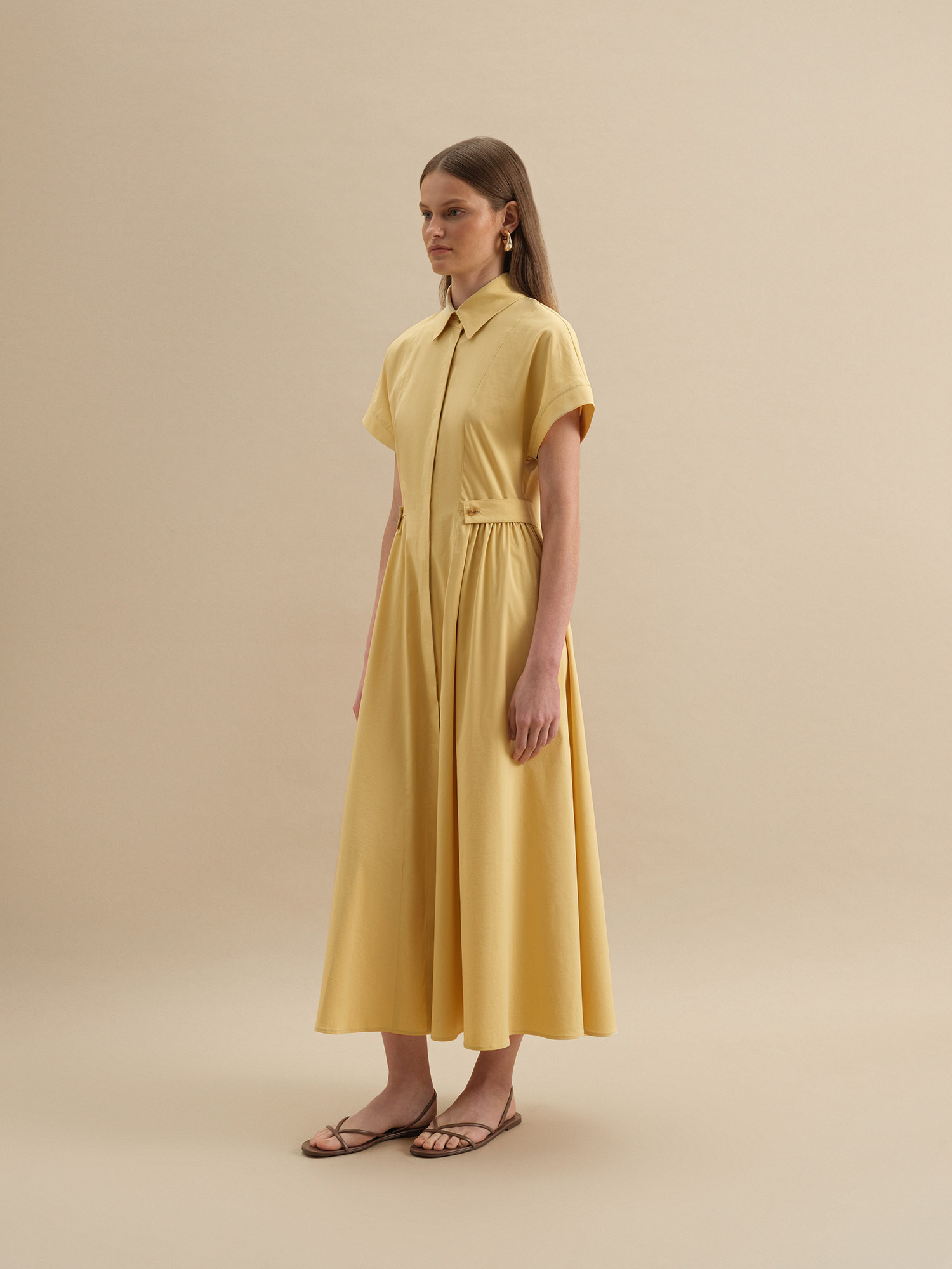 Платье Sandy от Present & Simple, цвет желтый - фото 3