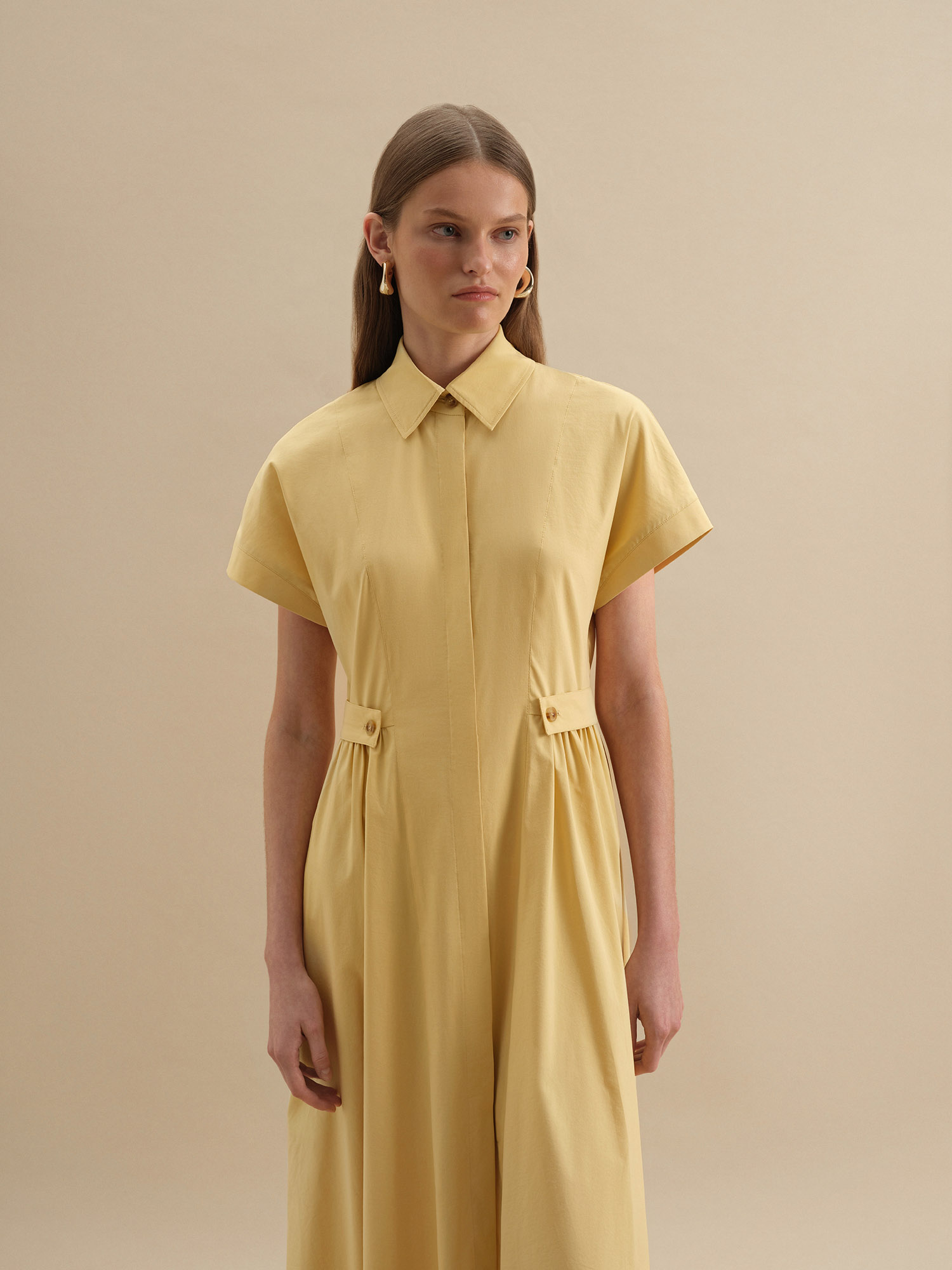 Платье Sandy от Present & Simple, цвет желтый - фото 4