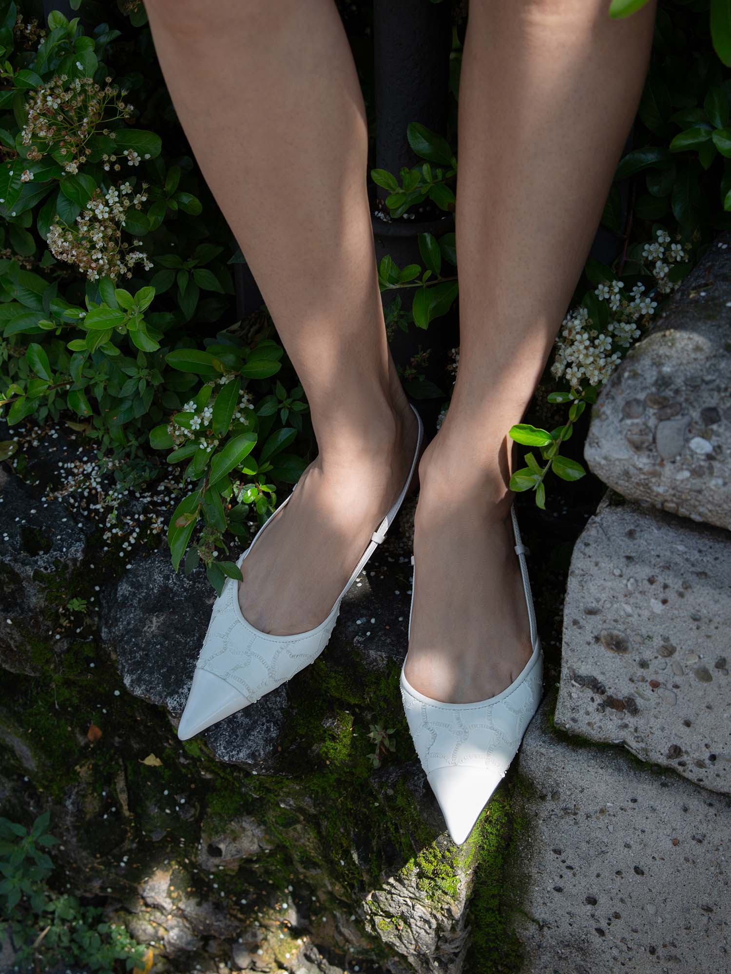 

Туфли Carolyne на низком каблуке от Present and Simple от Present & Simple, Молочный