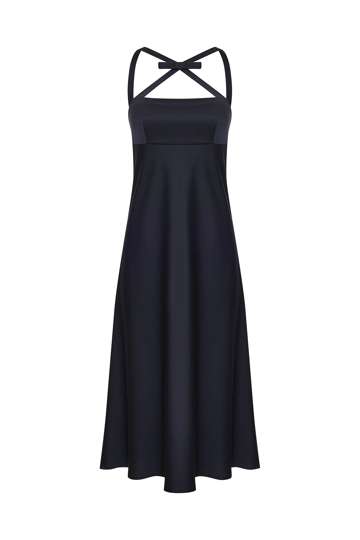 

Платье Veronica с бантом, Темно-синий